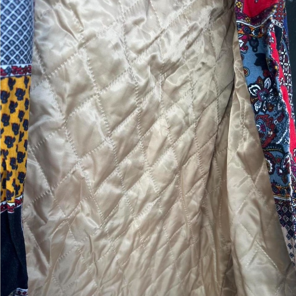 Colorful Patchwork Coat - Picture 5 of 5